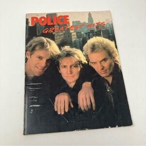 Police Greatest Hits 1984 Song Book